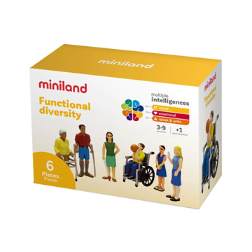 Image de Figurines sur le thème du handicap, 6 unités